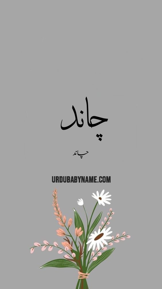 Chaandd name meaning in urdu