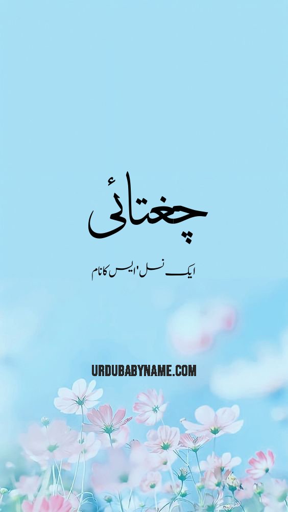 Chughtaee name meaning in urdu