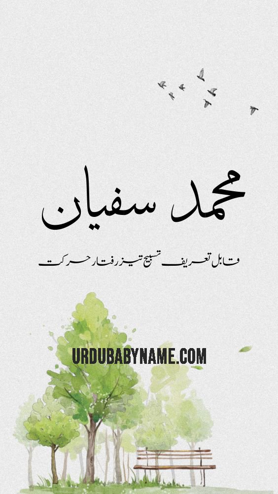 Muhammad Sufian name meaning in urdu