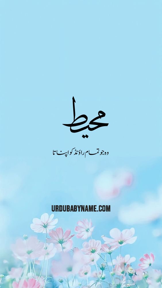 Muheet name meaning in urdu