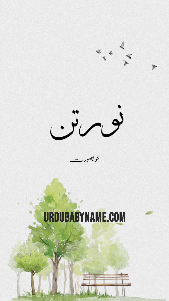 Noorten name meaning in urdu