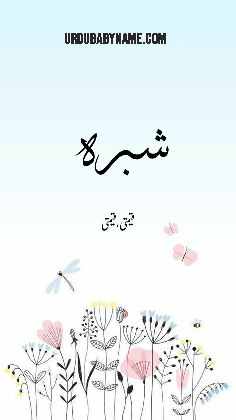 Shibra name meaning in urdu