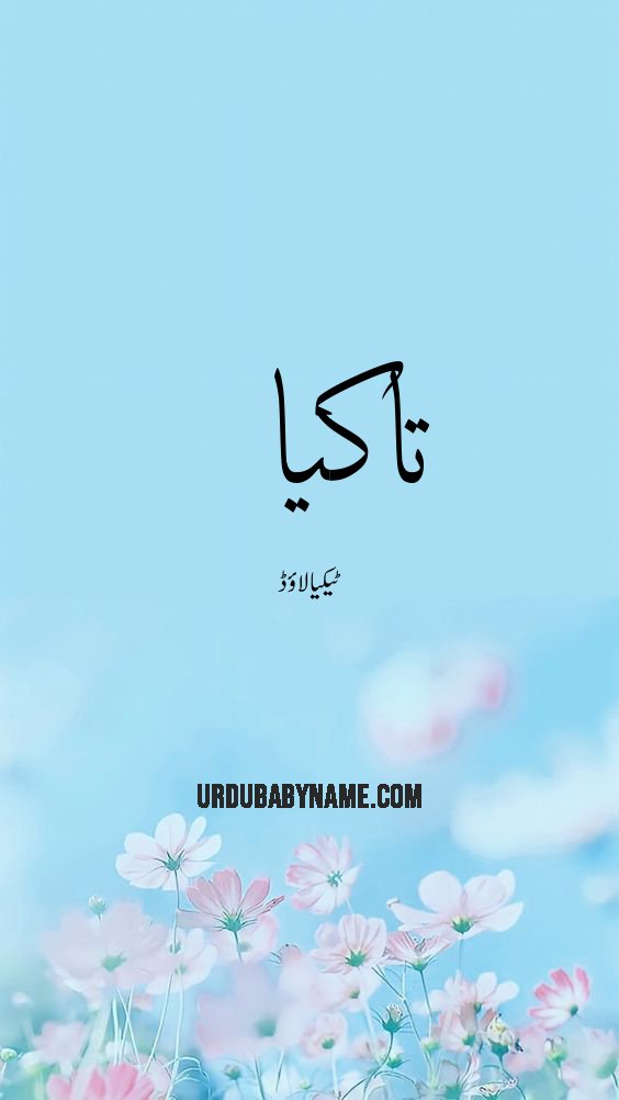 Takeya name meaning in urdu