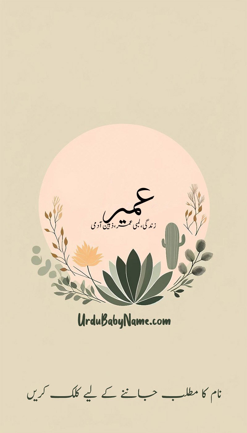 Umair name meaning in urdu